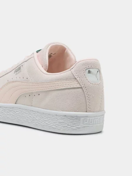 Замшевые классические кеды Puma розовые