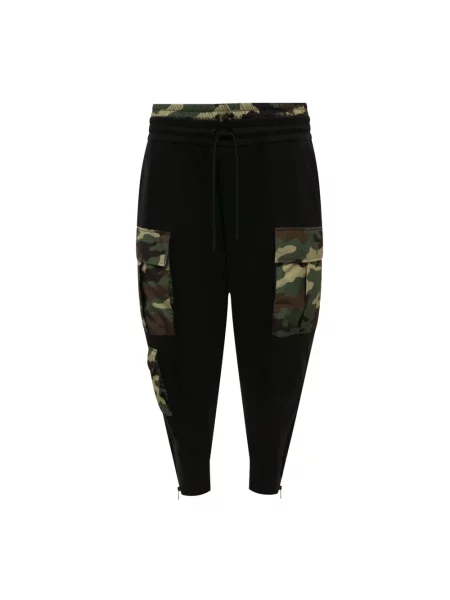 Spodnie cargo Dolce And Gabbana czarne