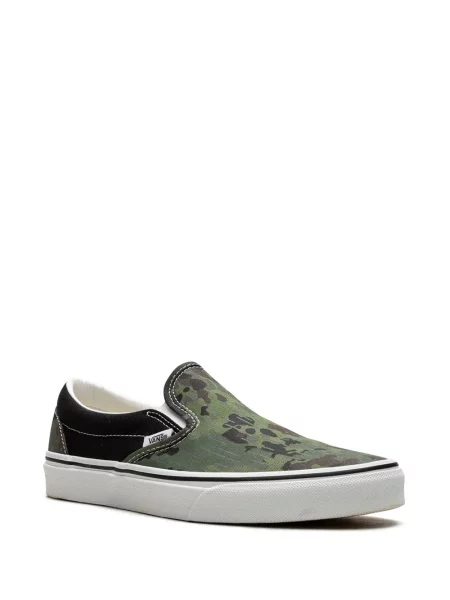 Slip on klasikinės sportbačiai Vans žalia