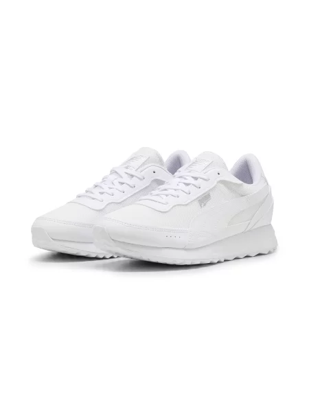 Skórzane sneakersy Blacktop Rider białe
