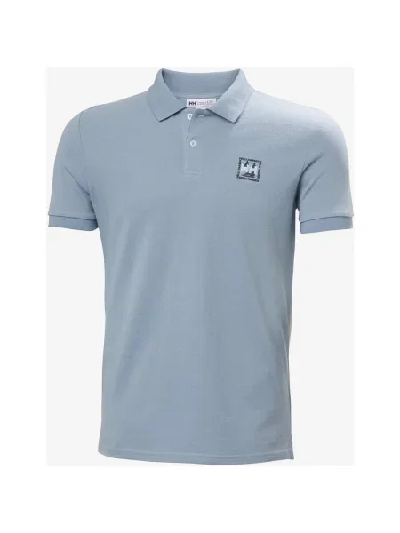 Polo Helly Hansen Toulon Graphic niebiesko-szare S szara