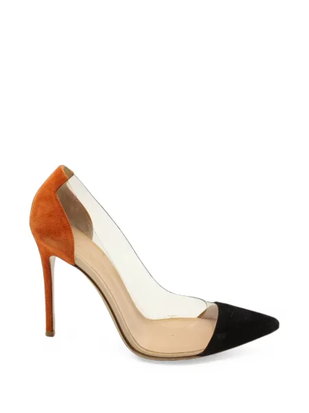Pantofi cu toc Gianvito Rossi portocaliu