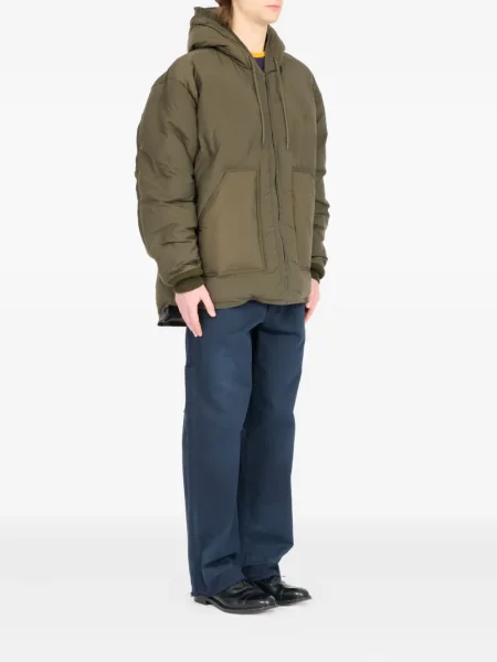 Geacă Maison Margiela cu glugă verde
