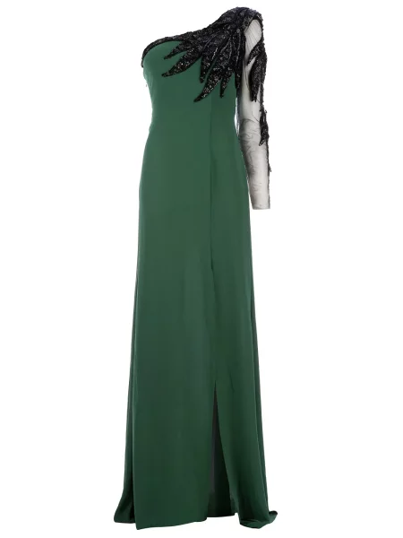 Rochie Georges Mak de costum verde