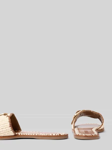 Klapki w plecionym stylu model Seabreeze' Steve Madden białe