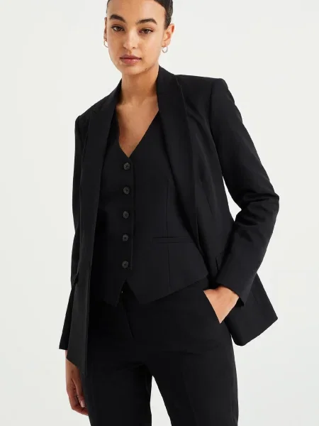 WE Fashion Blazer MARLY' črna