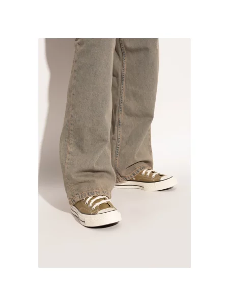 Converse Obuwie Kobieta Zielony 40 EU Len Buty sportowe ‘Chuck 70 Hi’ brązowe