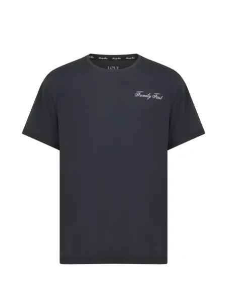 Tričko Family First s kulatým výstřihem černé