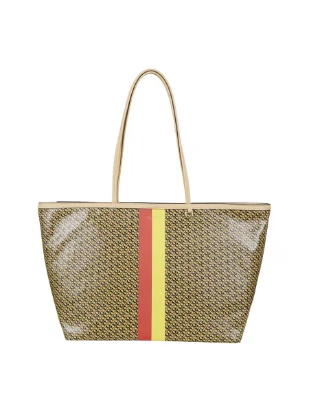 Shopperka Tory Burch brązowa