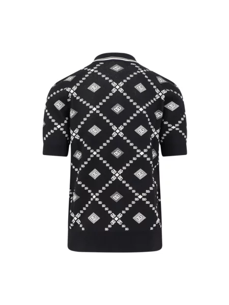 Sweter Dolce And Gabbana z logo czarny