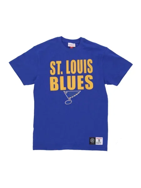 Koszulka Mitchell & Ness z krótkim rękawem niebieska