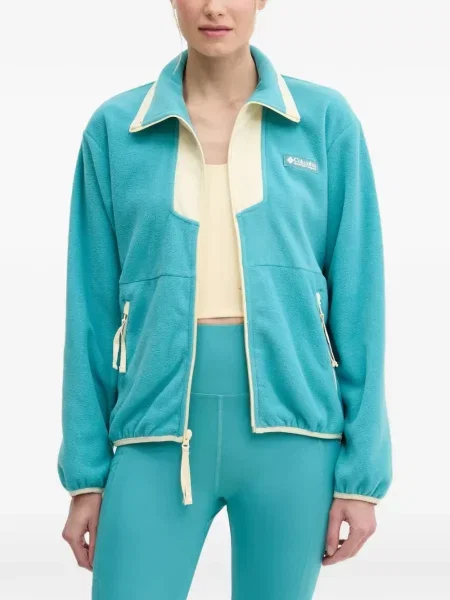 Geacă Columbia din fleece albastru