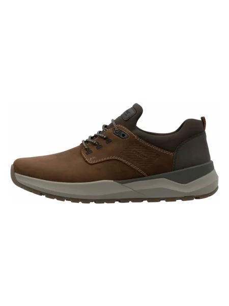 Sneakersy Rieker wsuwane brązowe