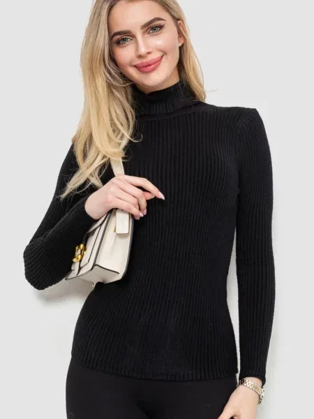 Водолазка Ager бавовна/поліестер чорний