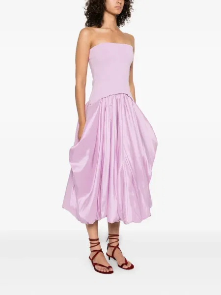 Rochie midi Simkhai până la genunchi de costum violet