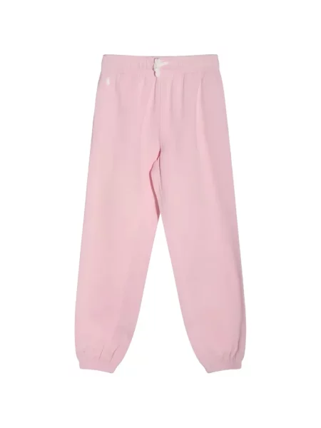 Spodnie dziecięce Polo Ralph Lauren różowe