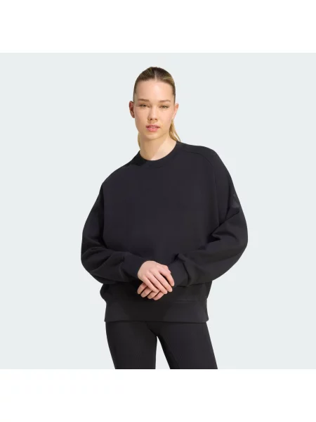 BLUZA O LUŹNYM KROJU SOFT LUX czarna