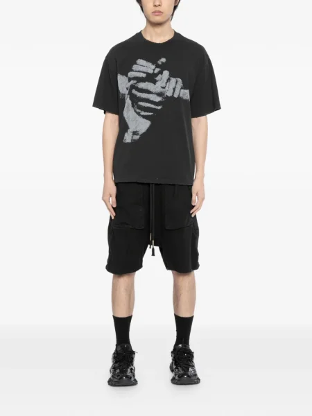 Tricou Warman cu imagine gri