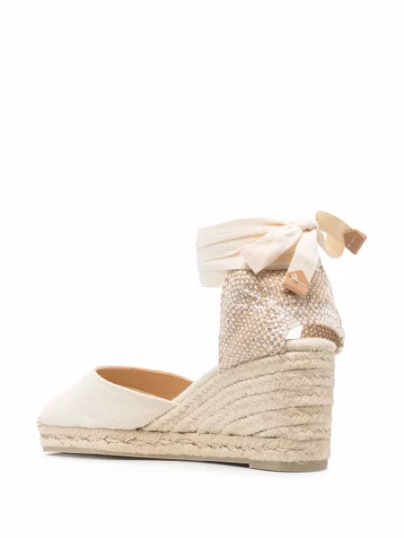 Espadryle Castaner na koturnie