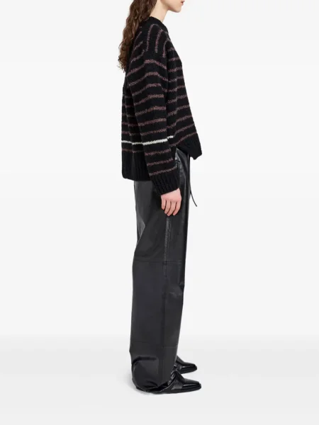Pulover Proenza Schouler White Label de lână cu dungi alb
