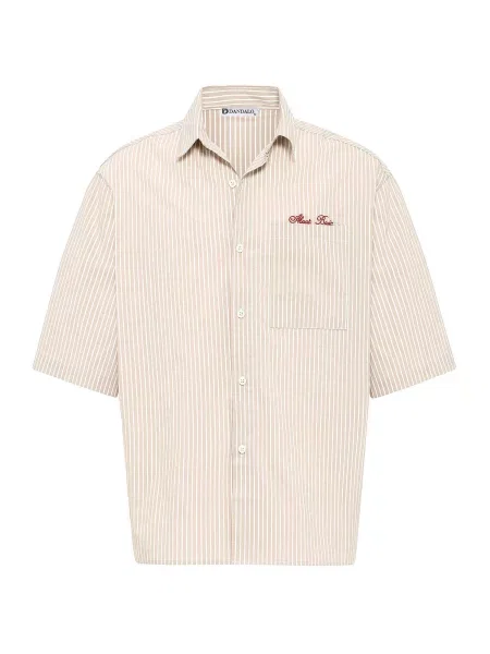 Dandalo Košile béžová / červená bílá