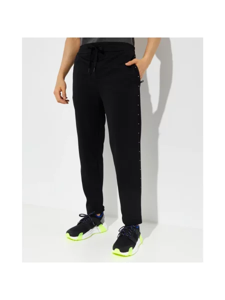 Spodnie dresowe Moncler z nitami czarne
