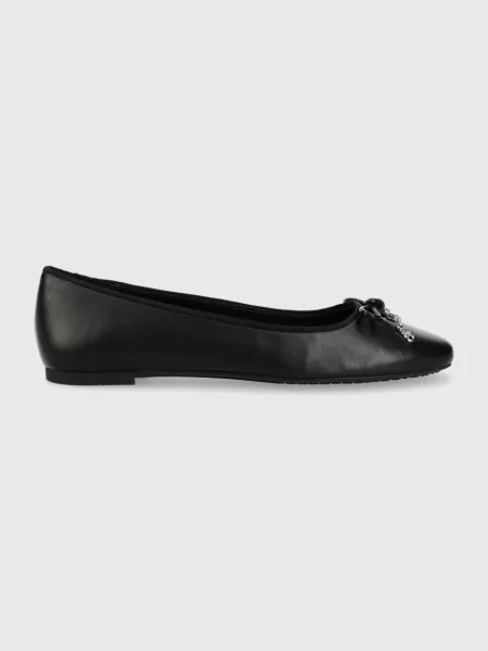 MICHAEL Michael Kors balerini de piele Nori negru