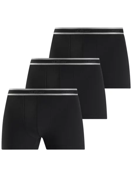 S.Oliver Boxeri gri deschis negru