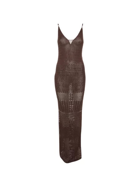 Rochie maxi Flook maro