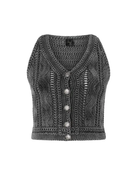 Pinko kamizelka szara