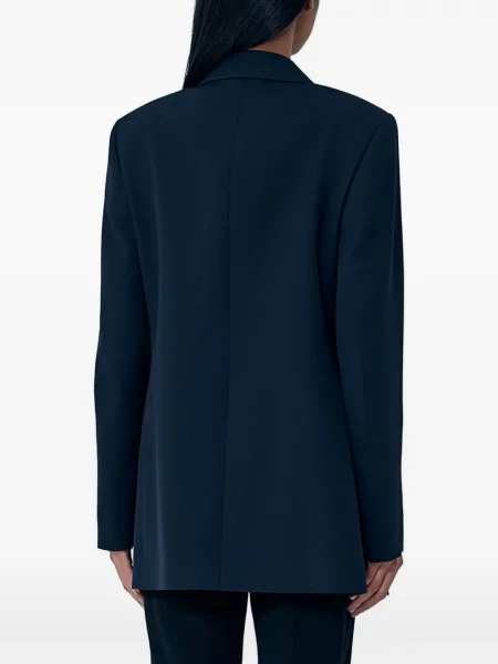 Sacou Jil Sander cu două rânduri de nasturi albastru