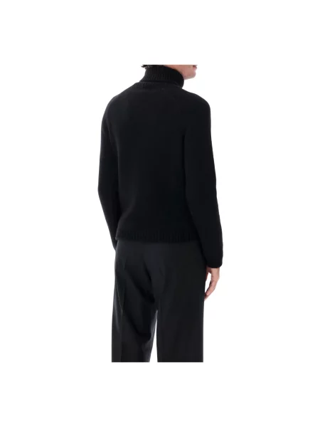 Sweter Tom Ford wełniany klasyczny czarny