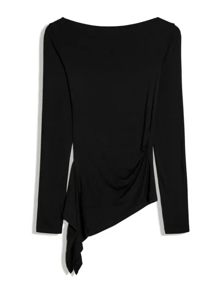 Bershka Tricou negru