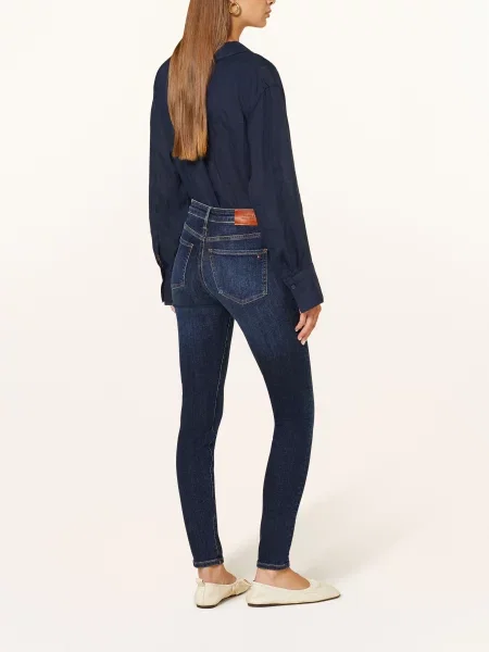 Tommy Hilfiger Skinny Džíny Como nos dark blue modré