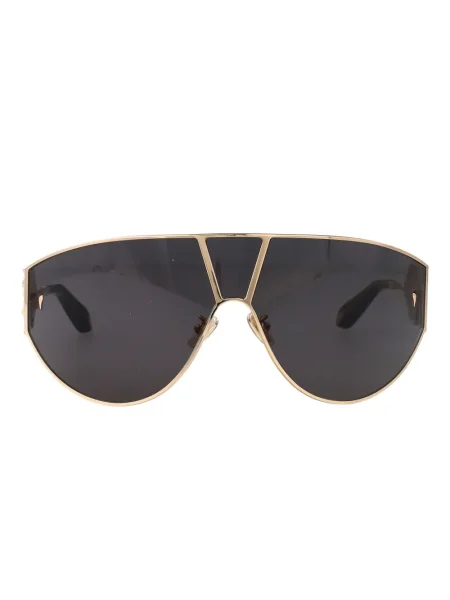 Ochelari de soare Roberto Cavalli cu imprimeu geometric negru
