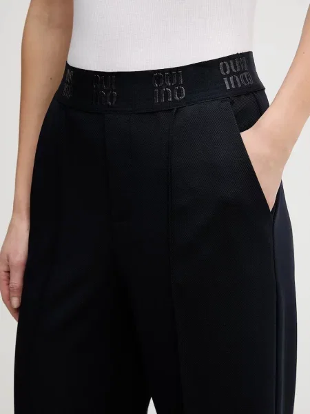 Штани OUI прямі висока посадка синій