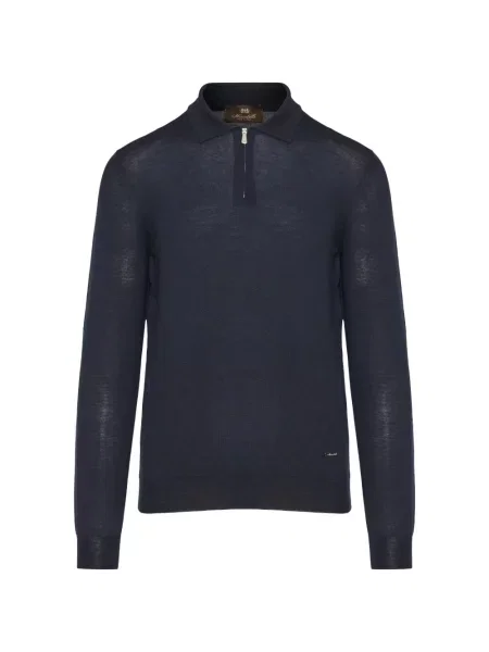 Tricou polo Enrico Mandelli albastru