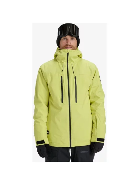 Kurtka z kapturem Quiksilver Sycamore Solid S żółta