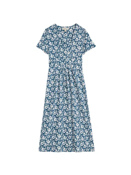 Seasalt Cornwall Rochie Seed Packet ecru albastru