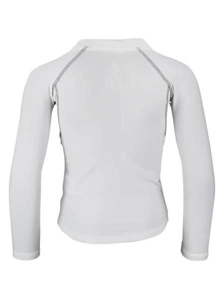 Tricou mânecă lungă Peak Mountain alb