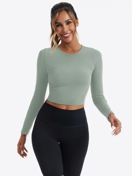 Imily Bela Tricou pastel verde