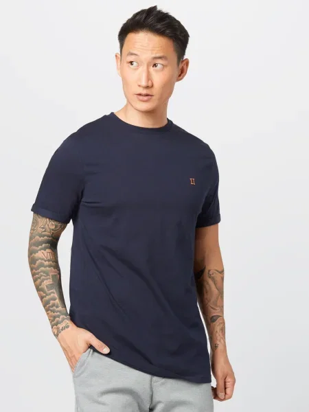 Les Deux Tricou Nørregaard noapte albastru