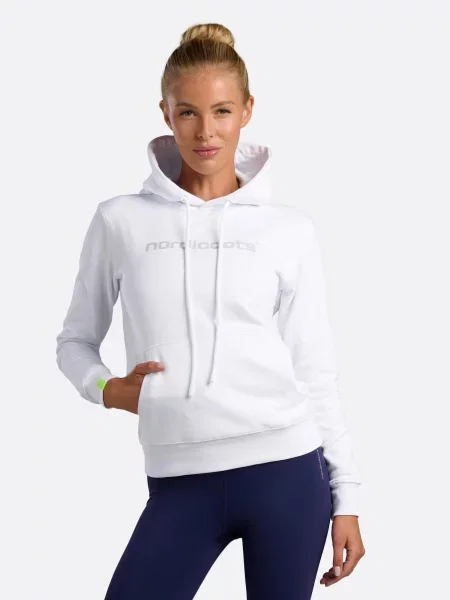Nordicdots Hanorac sport alb