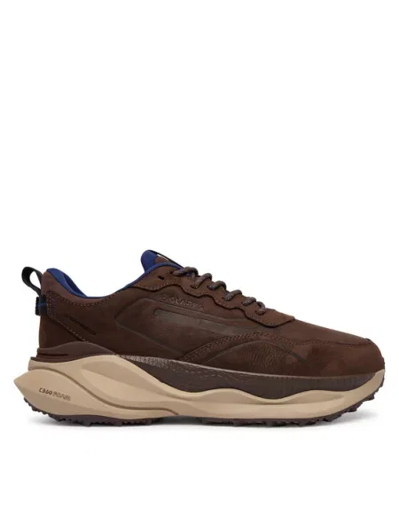 Sneakerși Clarks maro