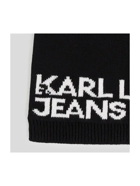 KARL LAGERFELD JEANS Čiapky / biela čierna
