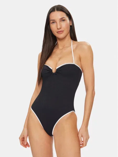 Seafolly Strój kąpielowy czarny
