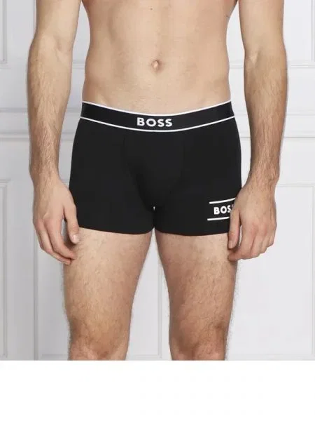 BOSS BLACK Boxeralsó Trunk 24 Logo fekete