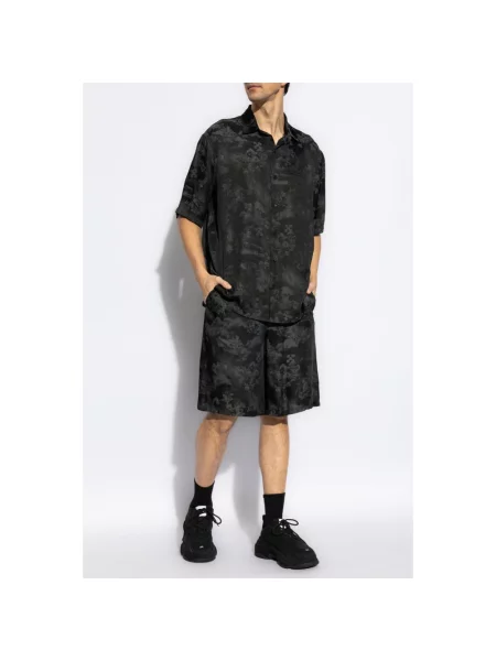 Szorty Off-white żakardowe białe