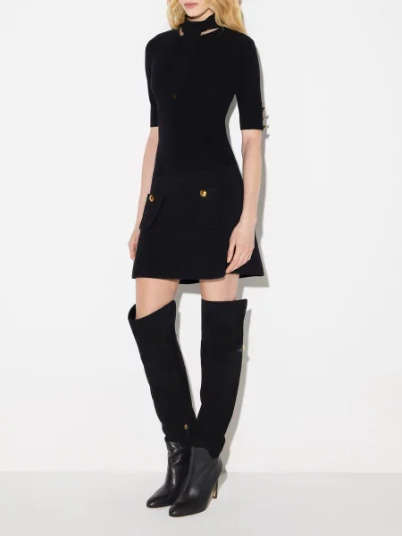 Платье Elisabetta Franchi черное