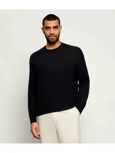 AMI Paris De lână pulover negru